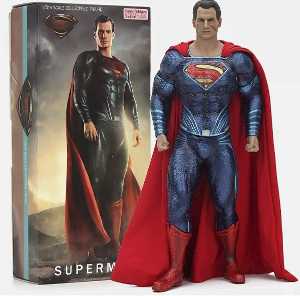 Estátua Super Homem Superman Vs Batman DC Comics Escala 1/6 Team Of Prototyping