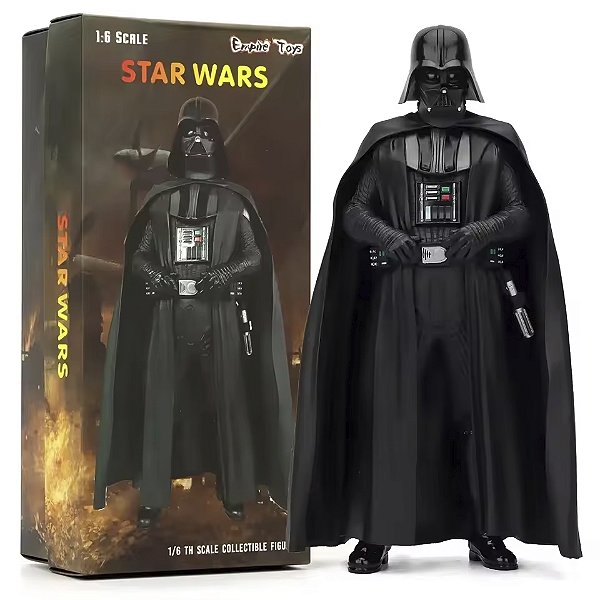 Estátua Darth Vader Guerra Nas Estrelas Star Wars Escala 1/6 Empire Toys