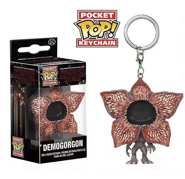 Funko Pocket Pop Keychains Chaveiro Dermogorgon Stranger Things