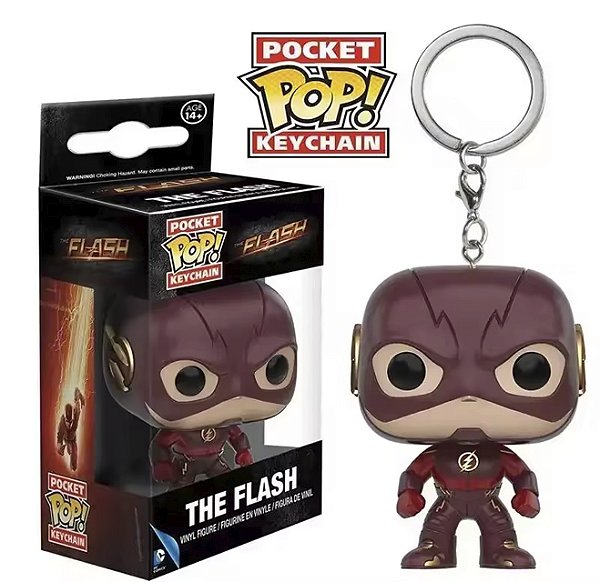 Funko Pocket Pop Keychains Chaveiro The Flash DC Comics