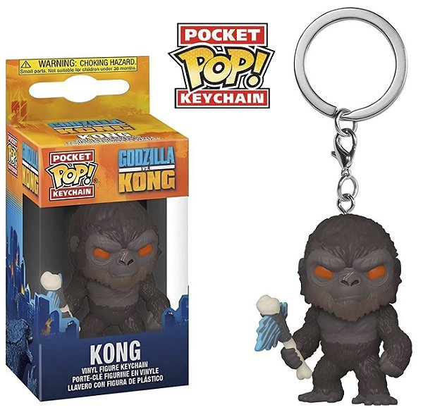Funko Pocket Pop Keychains Chaveiro Kong Godzilla Vs Kong