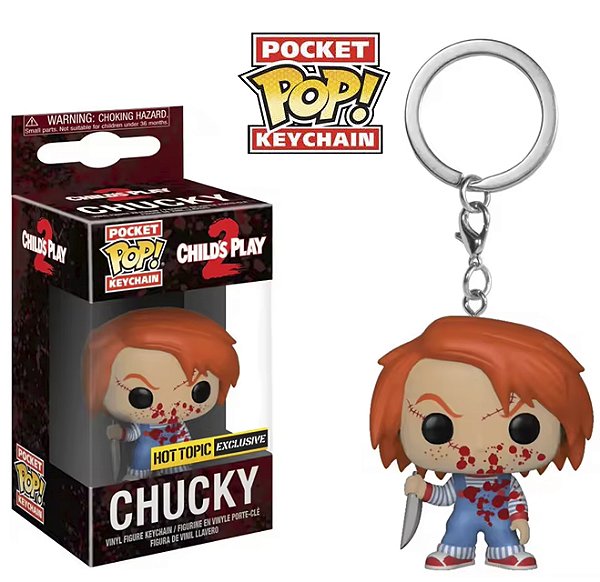 Funko Pocket Pop Keychains Chaveiro Chucky Sangue Brinquedo Assassino Childs Play 2 Terror
