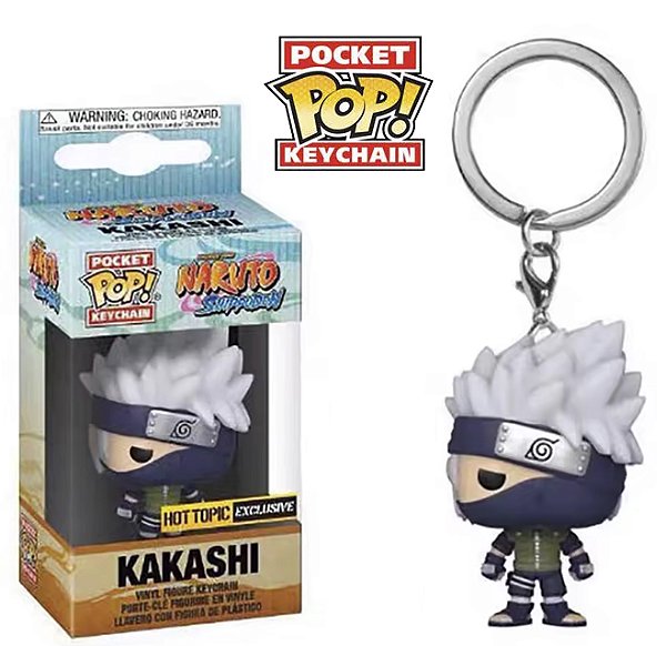 Funko Pocket Pop Keychains Chaveiro Kakashi Hatake Naruto Shippuden Anime