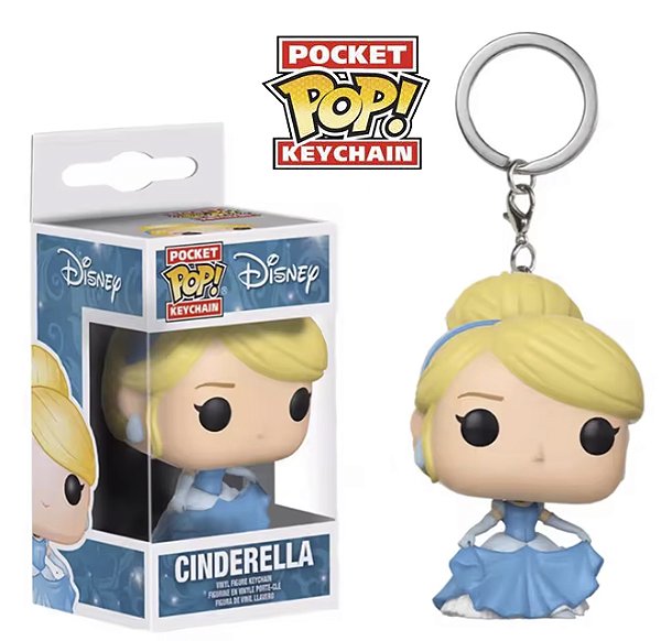 Funko Pocket Pop Keychains Chaveiro Cinderella Conto de Fadas Disney