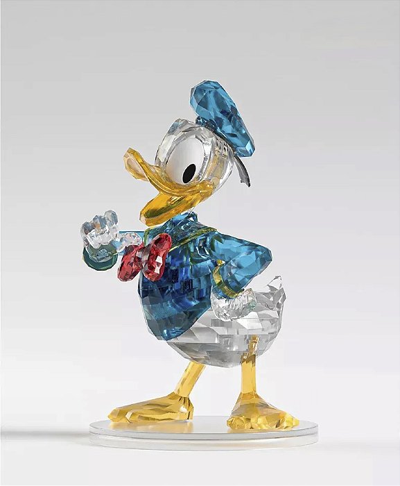 Estátua Colecionável de Montar Cristal Pato Donald Mickey Mouse & Friends 34 Peças 13 cm