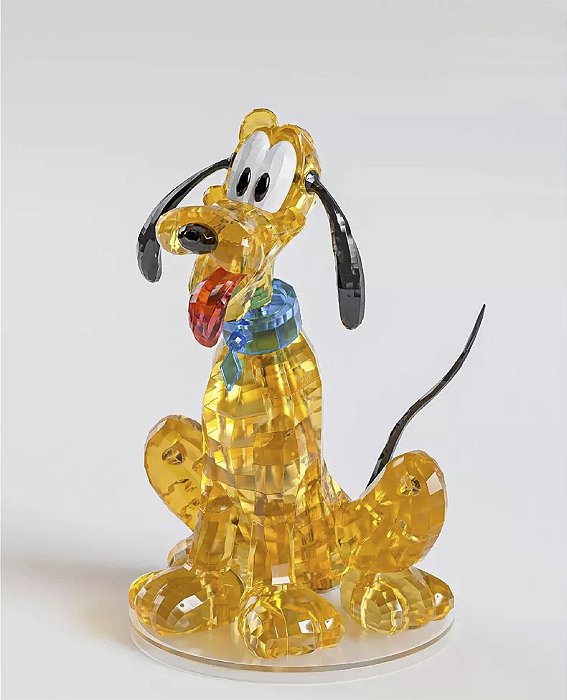 Estátua Colecionável de Montar Cristal Pluto Mickey Mouse & Friends 35 Peças 13 cm