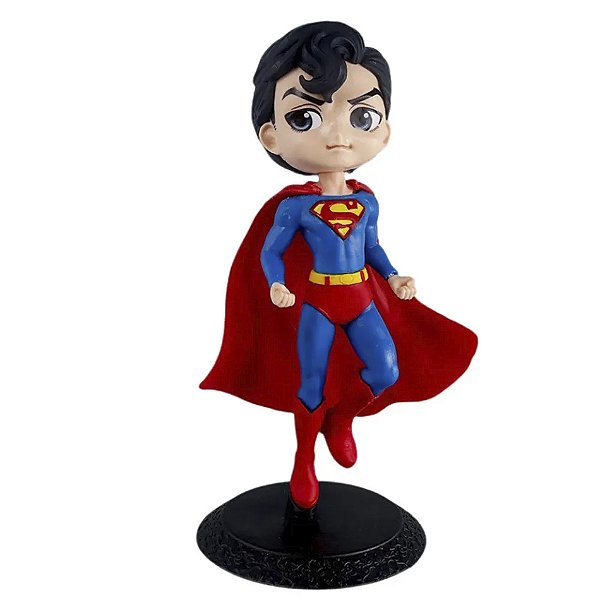 Estátua Colecionável Qposket Super Homem Superman DC Comics 15 cm
