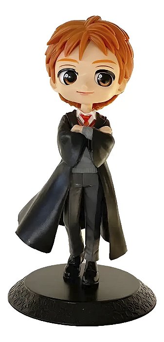 Estátua Colecionável Qposket Fred Weasley Grifinória Harry Potter 15 cm