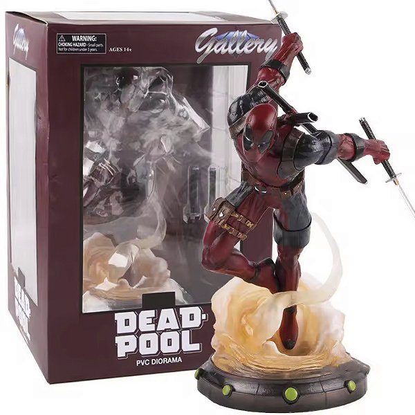 Estátua Colecionável Deadpool Marvel Comics Marvel Gallery 27 cm