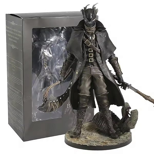 Estátua Colecionável The Hunter Bloodborne Playstation Game 30 cm