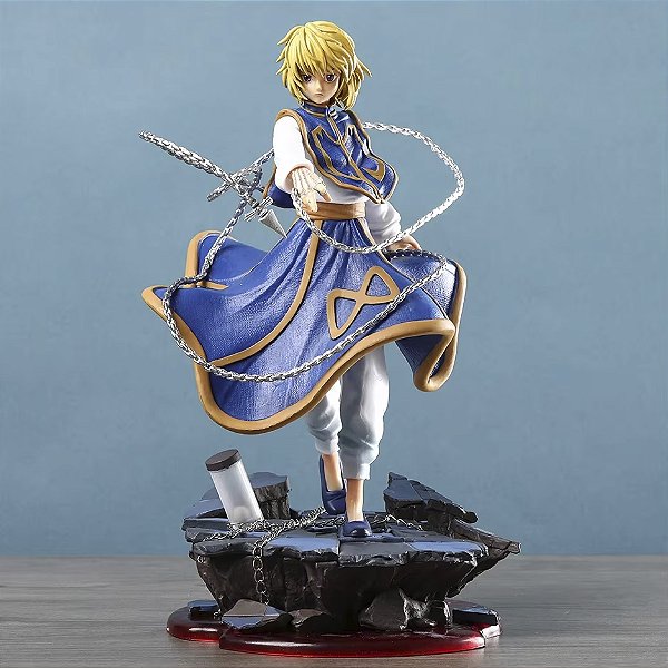 Estátua Colecionável Kurapika Hunter X Hunter Exame De Caçador Hunter 32 cm