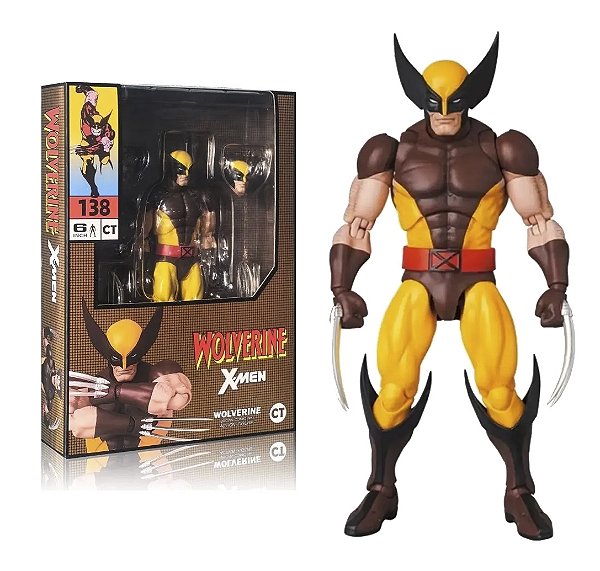 Action Figure Wolverine Logan X-Men Marvel Escala 1/12
