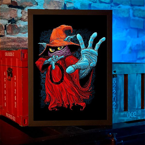 Quadro Gorpo Mágico He-Man Orko Masters Of The Universe A3
