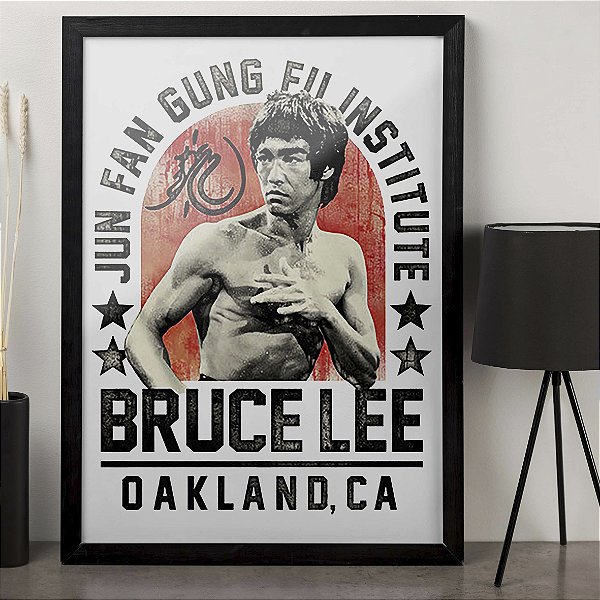 Quadro Jun Fan Gung Fu Institute Bruce Lee Oaklando CA A3