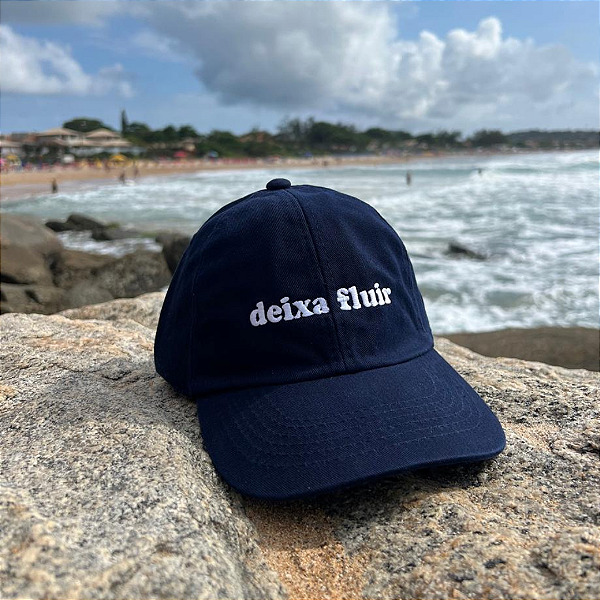Boné Deixa Fluir - Azul