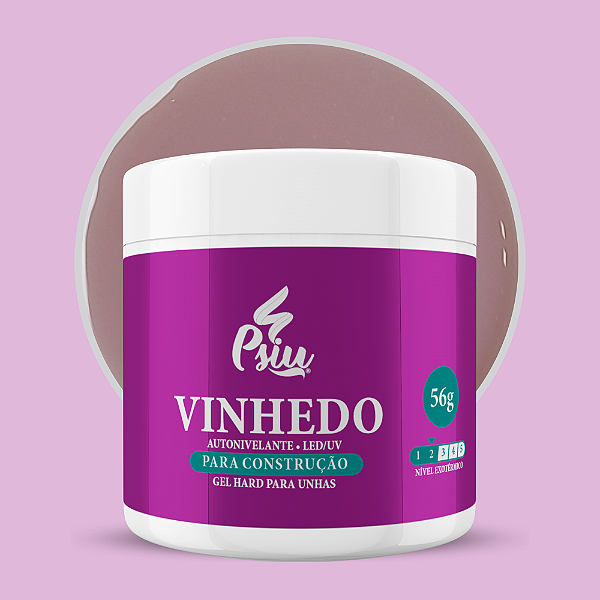 Psiu - Gel Hard Vinhedo 56g
