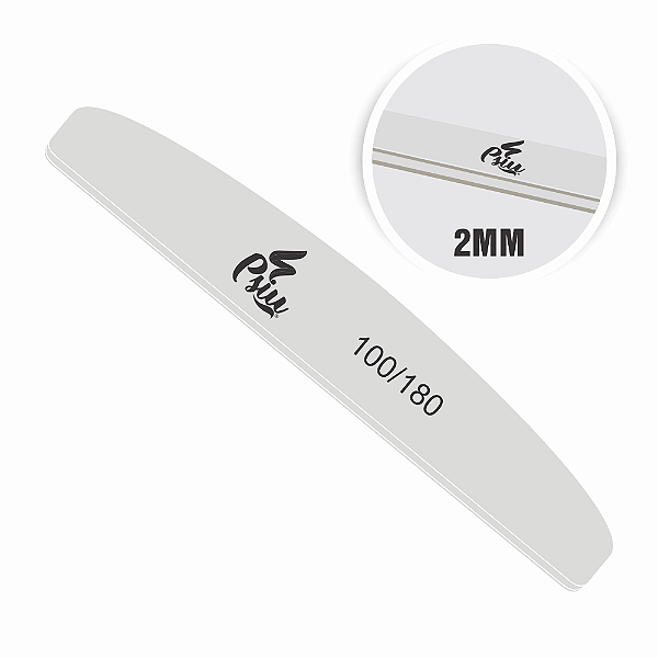 Psiu - Lixa Boomerang FINA 2mm 100/180 slim