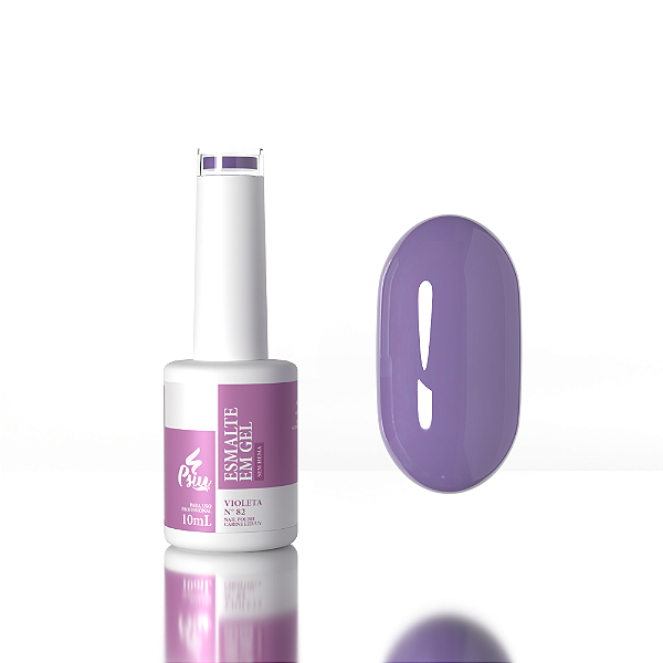 Psiu - Esmalte em Gel Led/UV N° 82 Violeta 10ml