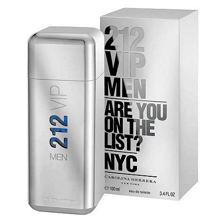 212 Vip Men Carolina Herrera Perfume Masculino Eau de Toilette