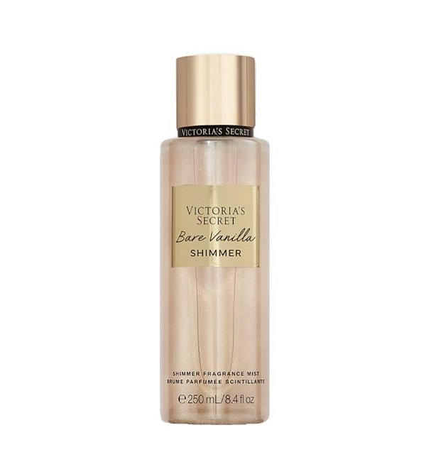 Bare Vanilla Shimmer Body Splash Victória's Secret - Splash Corporal Perfumado 250ml