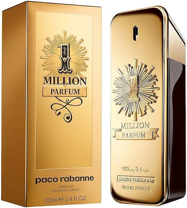 1 Million Parfum Paco Rabanne Eau de Parfum Masculino 100ml