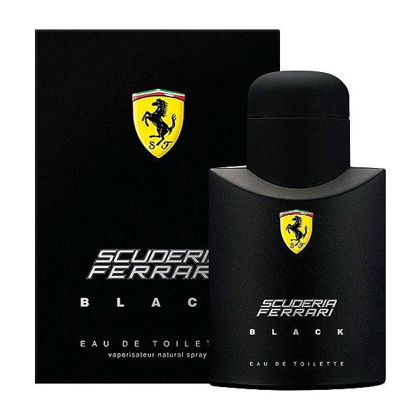 Ferrari Black Eau de Toilette - Perfume Masculino 125ml