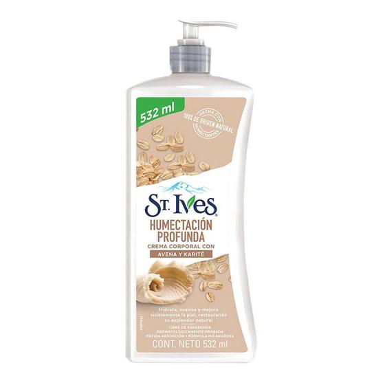 St. Ives Humectacion Completa Creme Hidratante Corporal de Pele 532ml