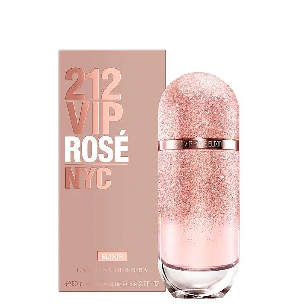 212 VIP Rosé Elixir Carolina Herrera Eau de Parfum Perfume Feminino