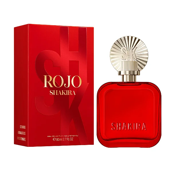 Rojo by Shakira Perfume Feminino Eau de Parfum 80ml
