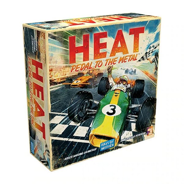 Jogo de Tabuleiro Heat: Pedal to the Metal Versão Português