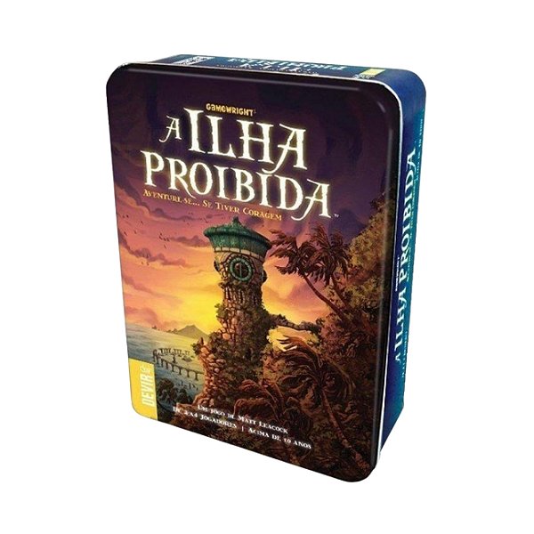 Jogo de Tabuleiro A Ilha Proibida Board Game Cooperativo