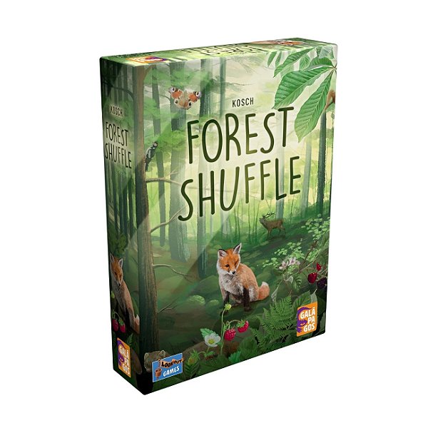 Jogo de Tabuleiro Forest Shuffle Board Game Competitivo