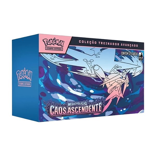 ETB Pokémon TCG Coleção Treinador Avançado Caos Ascendente
