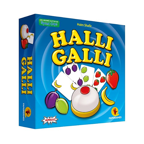 Jogo de Cartas Competitivo Halli Galli Party Game