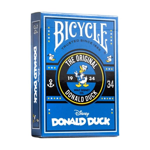 Baralho Donald Duck Pôquer 55 Cartas Bicycle Original