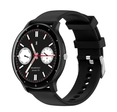 Smartwatch PEJE ZW12 Tela 1.52” IP68 Pulseira Silicone Chamadas + Notificações Bateria Durável + prova d'água