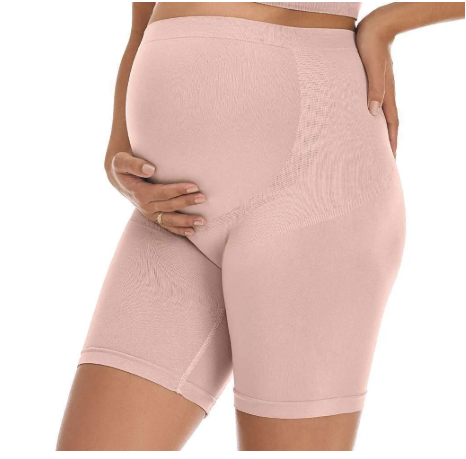 Bermuda Maternity Blush sem Costura Zee Rucci ( G )