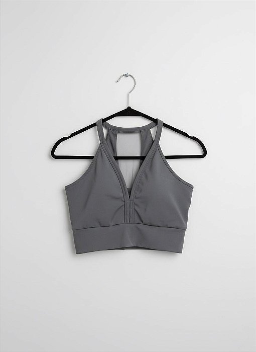 Top Flexxy Plus Alongado Detalhe de Gota nas Costas Tam - ( G2 )