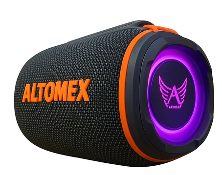 Caixa De Som Portátil Potente 30w Bluetooth TWS V5.3 BT/TF/USB/AUX À Prova D'água Altomex al-8999