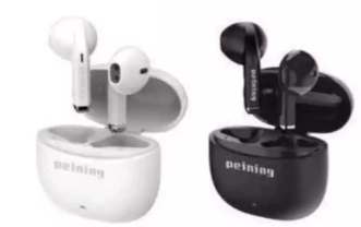 Fone de Ouvido Sem Fio Bluetooth Premium TWS Touch Microfone Assistente de Voz peining P-719