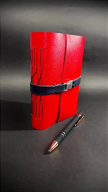 Caderno Allure Pocket Vermelho