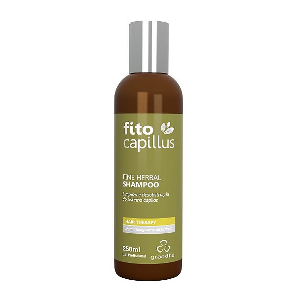 Fito Capillus Herbal - Shampoo para Feridas no Couro Cabeludo - 250ml