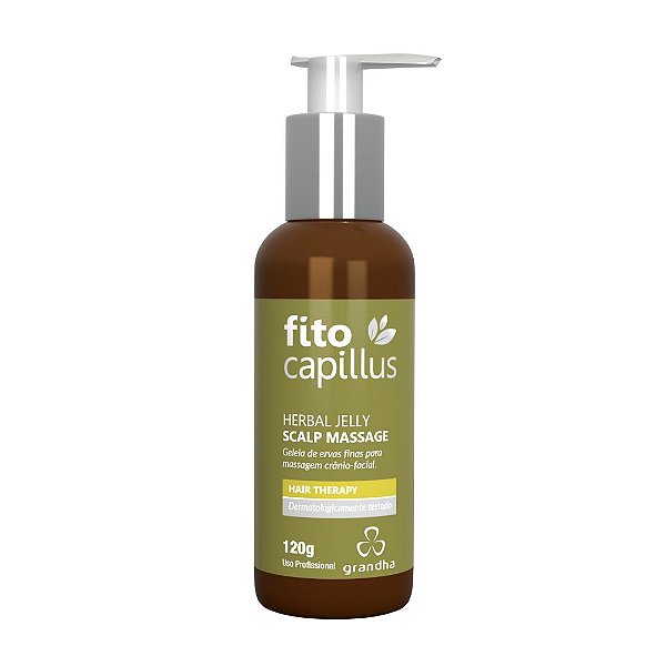 Fito Capillus Herbal - Gel de Massagem para Reparação do Couro Cabeludo - 120g