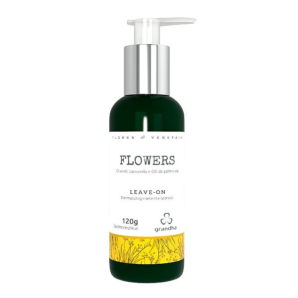Flowers - Creme Sem Enxágue para Cabelos Finos e Delicados Leave-on - 120g