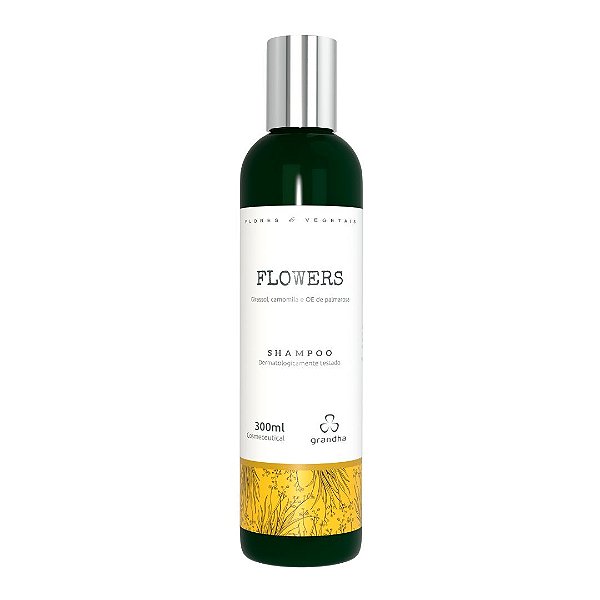 Flowers - Shampoo para Cabelos Finos e Delicados - 300ml