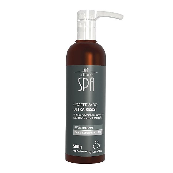 Urbano Spa Black - Coacervado Ultra Resist -Reconstrutor Capilar Coacervado - 500g