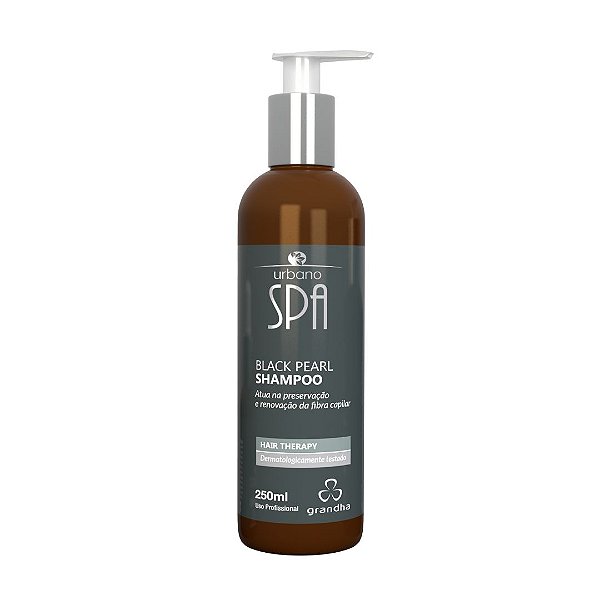 Urbano Spa Black - Black Pearl - Shampoo para Renovação da Fibra Capilar - 250ml