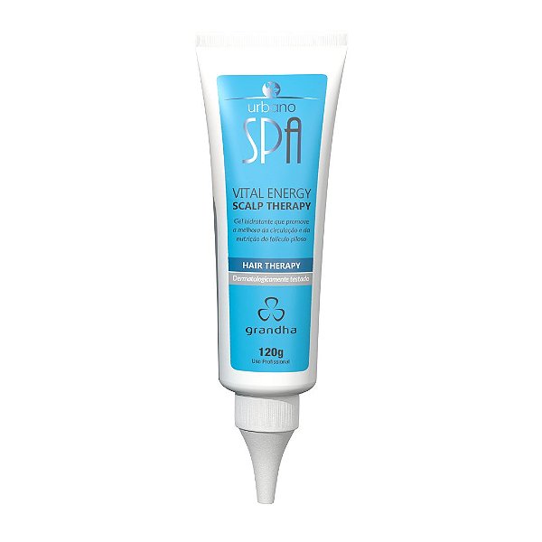 Urbano Spa Blue - Scalp Therapy - Gel Tônico Capilar Vital Energy - 120g