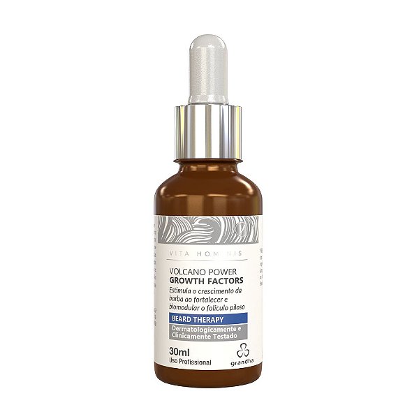 Vita Hominis - Volcano Power Growth Factors - Fatores de Crescimento para Barba - 30ml