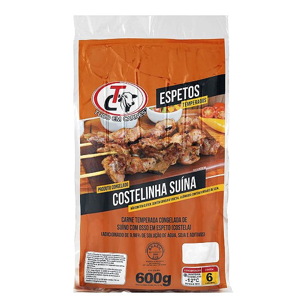 Espetinho de Costelinha Suína